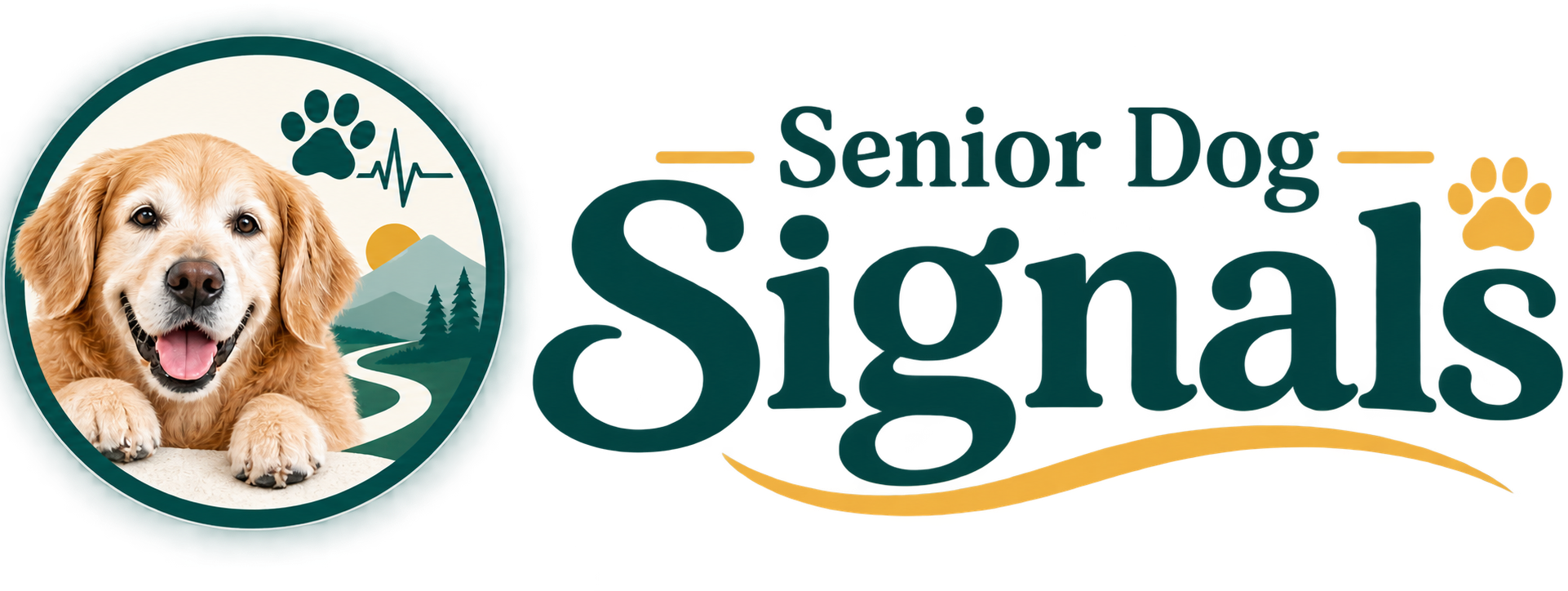 Senior Dog Signals Logo